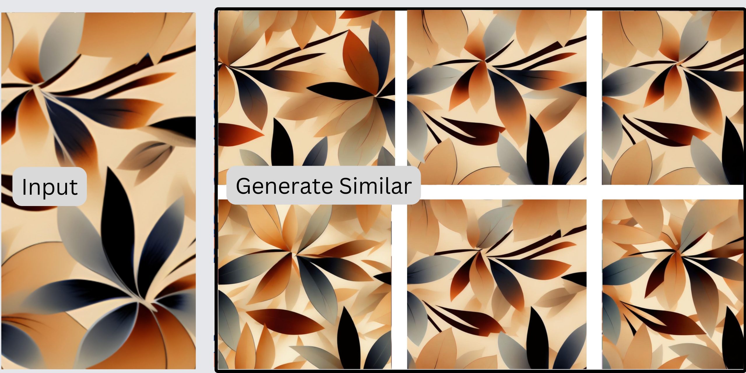 Beige-Black-Modern-Photo-Collage-Summer-New-Collection-Banner artificial intelligence pattern generator tool