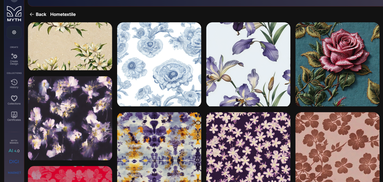 AI Design Tool for Home textile